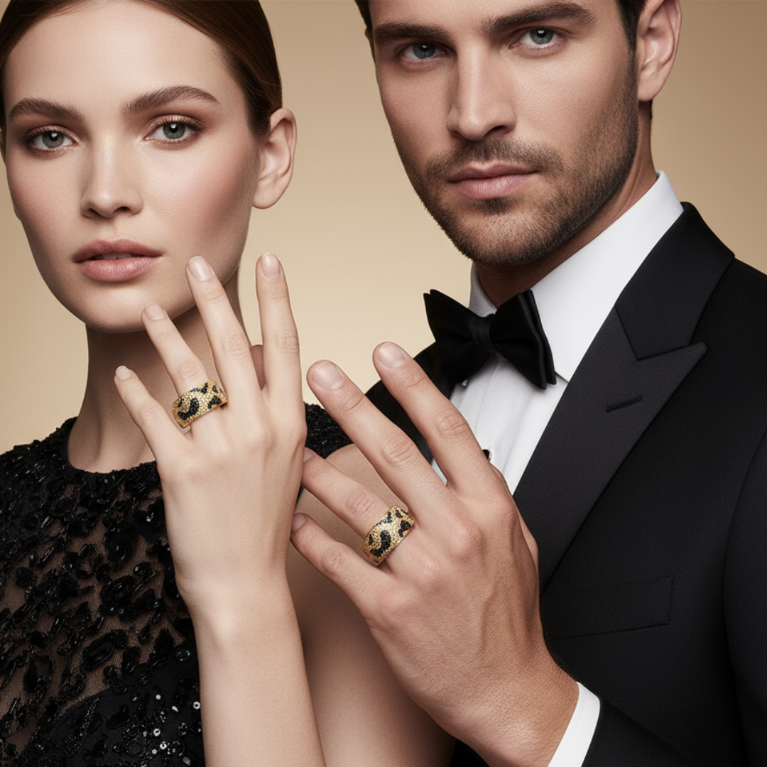 Overstatement - Maßgefertigter Diamantring von Schmuckdesignerin Michaela Kusterer aus Pforzheim